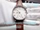 Copy IWC Portofino Watch Stainless Steel White Dial 40mm Brown Leather Band (7)_th.jpg
